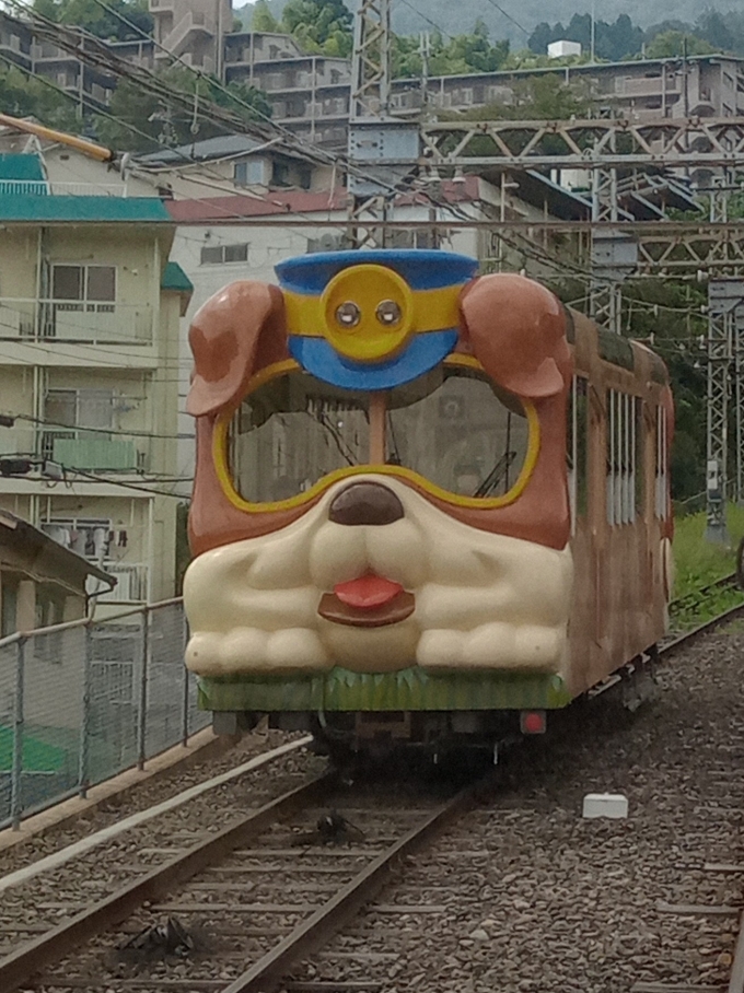 鉄道乗車記録の写真(5)        「宝山寺1号線で「ミケ」とペアを組む11「ブル」。」