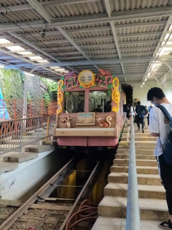 宝山寺駅から生駒山上駅の乗車記録(乗りつぶし)写真