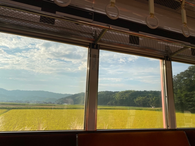 鉄道乗車記録の写真(8)        「車窓風景の様子。」