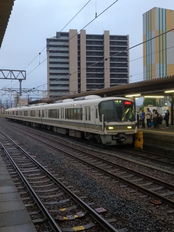 柏原駅から奈良駅の乗車記録(乗りつぶし)写真