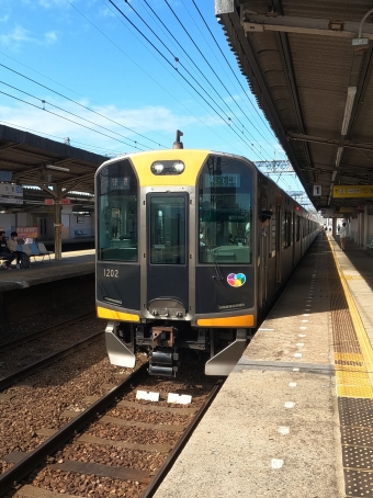 鶴橋駅から今里駅の乗車記録(乗りつぶし)写真