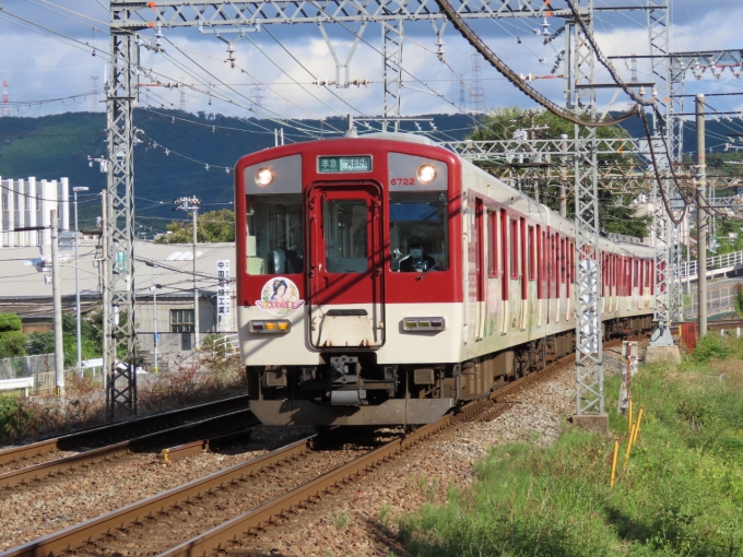 鉄道乗車記録の写真(1)     「※写真は2021年10月17日に土師ノ里駅―道明寺駅間で撮影したものを代用。」