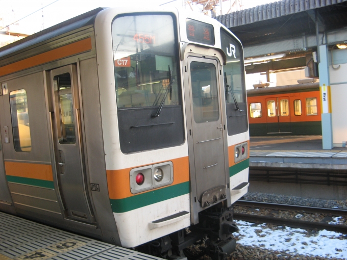 鉄道乗車記録の写真:乗車した列車(外観)(1)          「両毛線でしか乗る機会が無い211系です。」