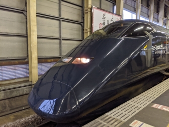 越後湯沢駅から新潟駅の乗車記録(乗りつぶし)写真