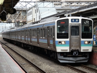 高尾駅から青柳駅の乗車記録(乗りつぶし)写真