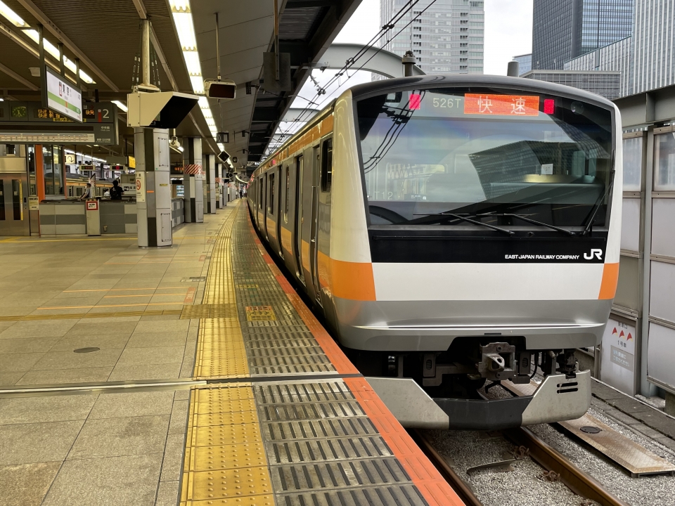 鉄道乗車記録「新宿駅から東京駅」乗車した列車(外観)の写真(1) by yu_tp 撮影日時:2021年09月25日