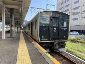 早岐駅から肥前山口駅の乗車記録(乗りつぶし)写真
