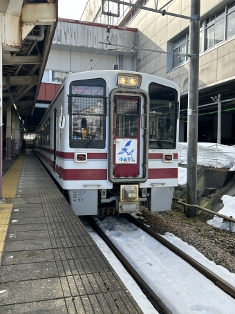 越後湯沢駅から上越妙高駅の乗車記録(乗りつぶし)写真