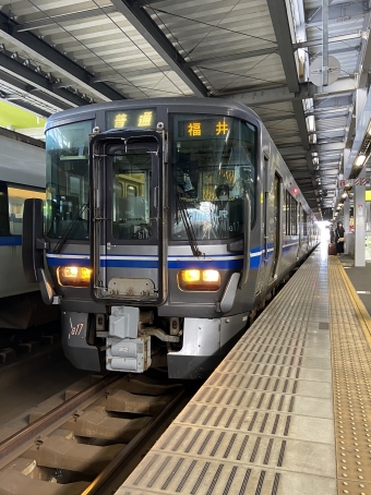 小松駅から福井駅:鉄道乗車記録の写真