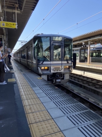 福知山駅から篠山口駅の乗車記録(乗りつぶし)写真