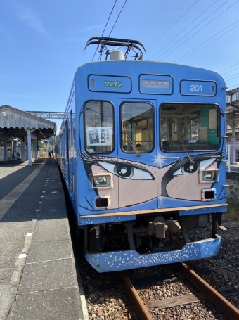 伊賀神戸駅から伊賀上野駅の乗車記録(乗りつぶし)写真