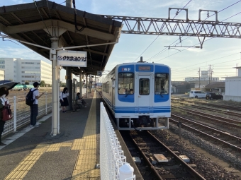 鈴鹿駅から四日市駅の乗車記録(乗りつぶし)写真