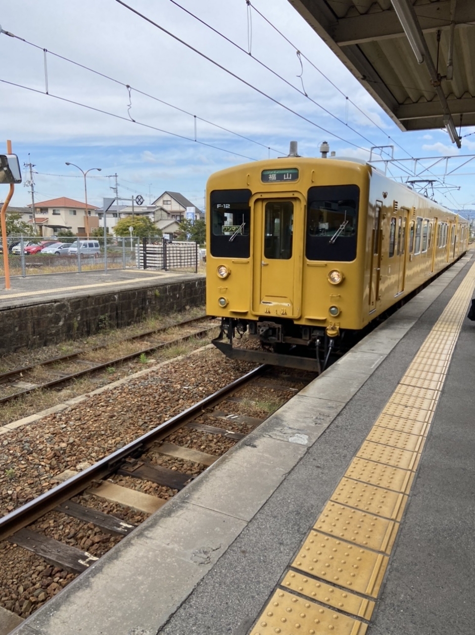 鉄道乗車記録「神辺駅から福山駅」乗車した列車(外観)の写真(1) by 103setouchi 撮影日時:2021年10月24日