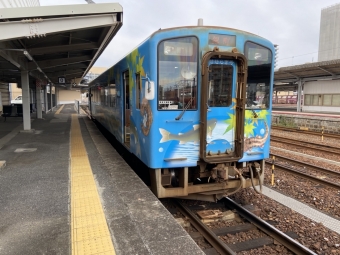 岩国駅から錦町駅の乗車記録(乗りつぶし)写真