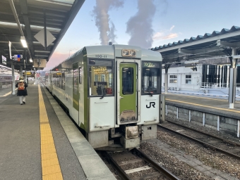 釜石駅から花巻駅:鉄道乗車記録の写真