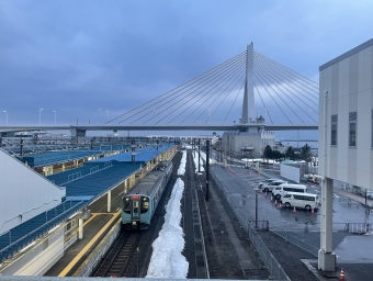 青森駅から野辺地駅:鉄道乗車記録の写真
