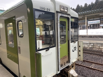 野辺地駅から大湊駅の乗車記録(乗りつぶし)写真