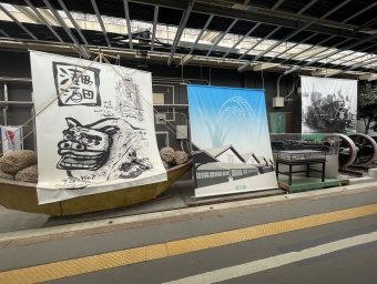 酒田駅から村上駅の乗車記録(乗りつぶし)写真