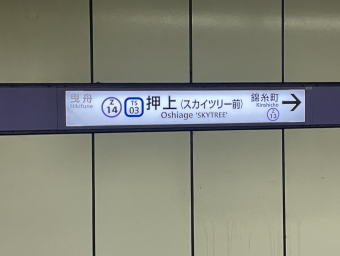 押上駅から渋谷駅:鉄道乗車記録の写真
