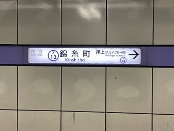 錦糸町駅から久喜駅の乗車記録(乗りつぶし)写真