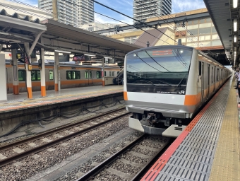 八王子駅から西国分寺駅:鉄道乗車記録の写真