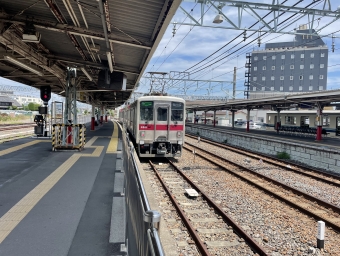 館林駅から西小泉駅の乗車記録(乗りつぶし)写真