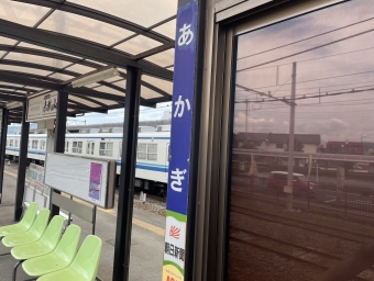 赤城駅から西桐生駅:鉄道乗車記録の写真