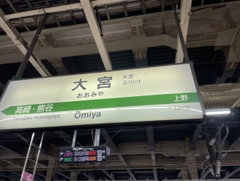 大宮駅から糸魚川駅の乗車記録(乗りつぶし)写真