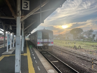 長門市駅から仙崎駅:鉄道乗車記録の写真