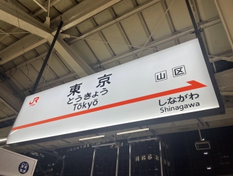 東京駅から新神戸駅:鉄道乗車記録の写真