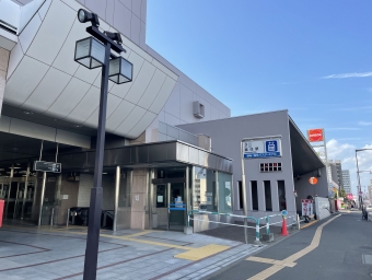 福住駅から栄町駅の乗車記録(乗りつぶし)写真