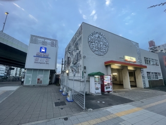 汐見橋駅から岸里玉出駅の乗車記録(乗りつぶし)写真