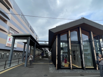北野白梅町駅から帷子ノ辻駅の乗車記録(乗りつぶし)写真