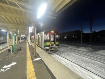 新得駅から釧路駅の乗車記録(乗りつぶし)写真