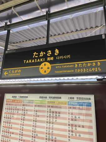 高崎駅から小山駅:鉄道乗車記録の写真