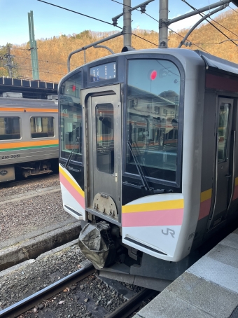水上駅から長岡駅の乗車記録(乗りつぶし)写真