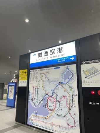 関西空港駅から日根野駅:鉄道乗車記録の写真