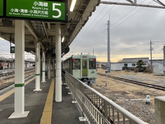 小諸駅から中込駅:鉄道乗車記録の写真
