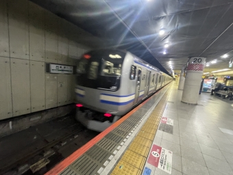 千葉駅から東京駅:鉄道乗車記録の写真