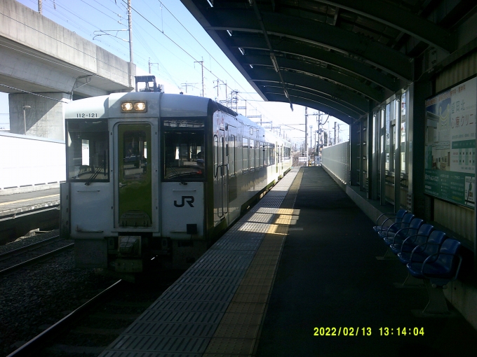 鉄道乗車記録の写真:乗車した列車(外観)(4)        「青山→盛岡は、JR花輪線の車両」