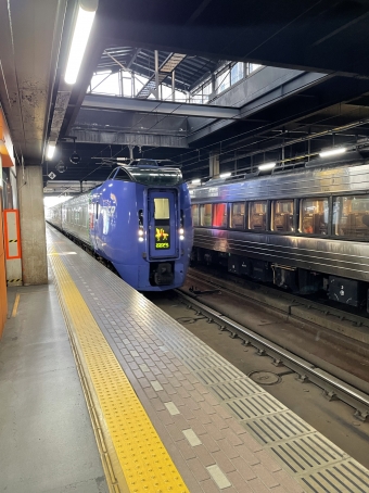 札幌駅から釧路駅の乗車記録(乗りつぶし)写真