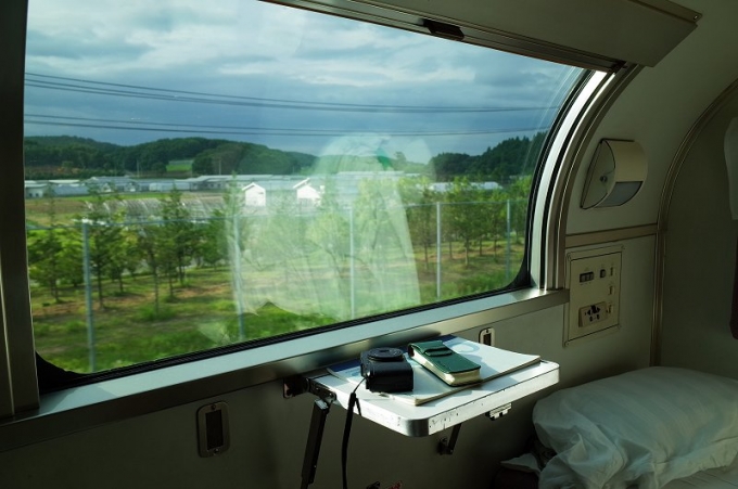 鉄道乗車記録の写真:車窓・風景(7)        「目覚めると宮城県」