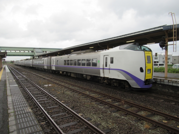 鉄道乗車記録の写真:列車・車両の様子(未乗車)(6)        「特急北斗15号札幌行き」