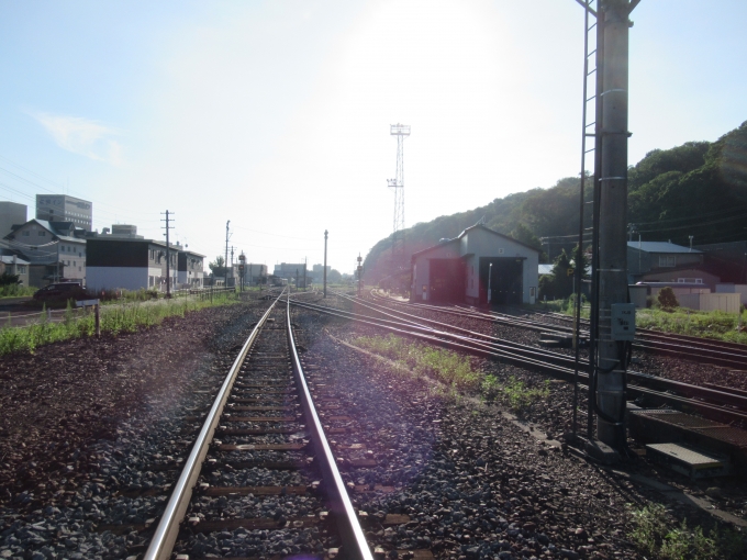 鉄道乗車記録の写真:駅舎・駅施設、様子(1)        「網走駅に近い民宿で宿泊」