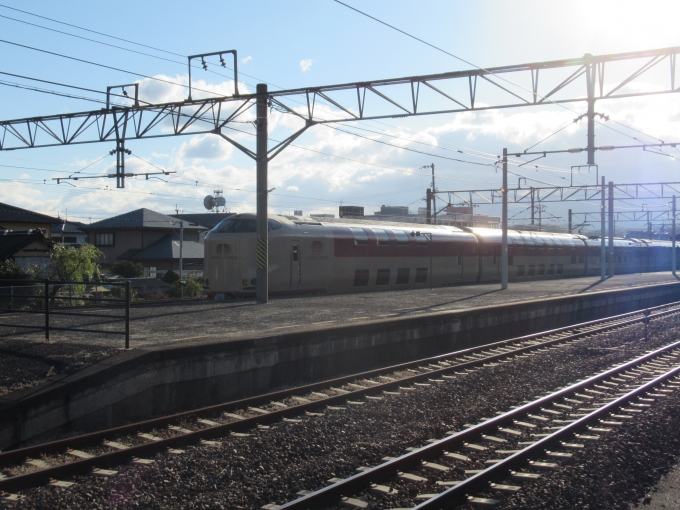 鉄道乗車記録の写真:列車・車両の様子(未乗車)(3)        「琴平駅で休むサンライズ号」