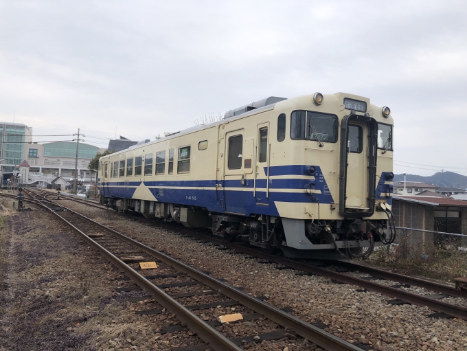 鉄道乗車記録の写真:列車・車両の様子(未乗車)(1)        「北海道カラーのキハ40」