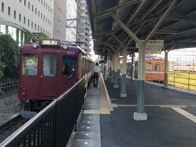 鉄道乗車記録の写真:列車・車両の様子(未乗車)(5)        「大垣から揖斐方面は白帯入りが、大垣から桑名方面は白帯なしで分かりやすくなっているのかも？」