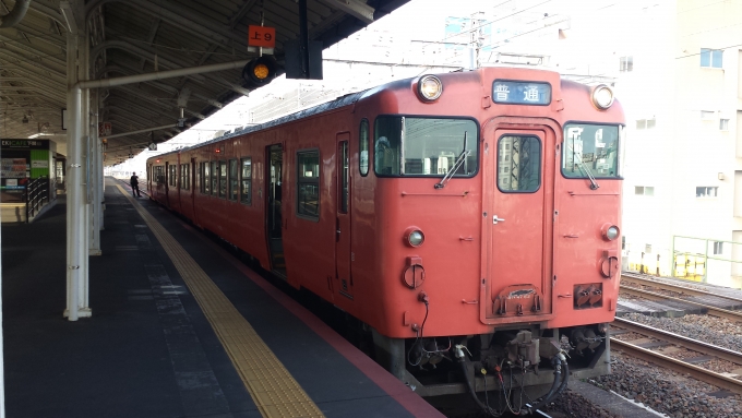 鉄道乗車記録の写真:列車・車両の様子(未乗車)(1)          「山陰本線の車両」