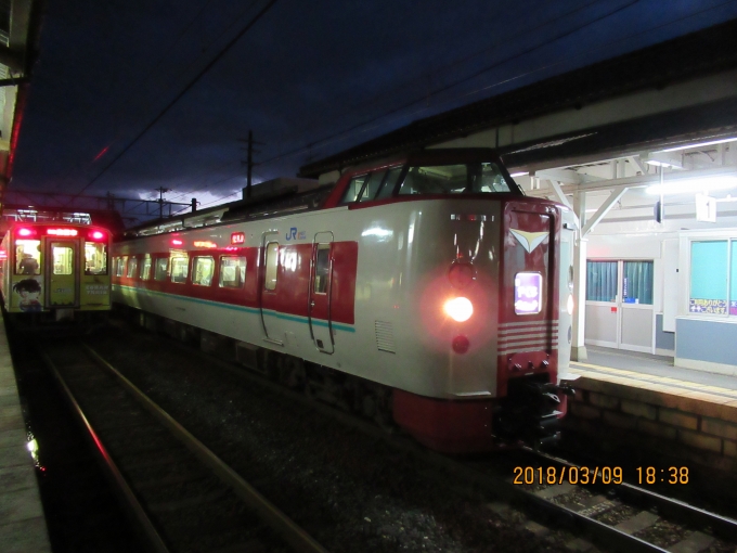 鉄道乗車記録の写真:列車・車両の様子(未乗車)(16)        「特急やくも」