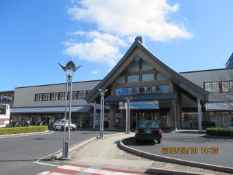 出雲市駅から益田駅の乗車記録(乗りつぶし)写真